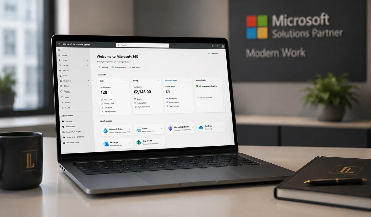 Beheerde Microsoft 365-omgeving voor een notariskantoor