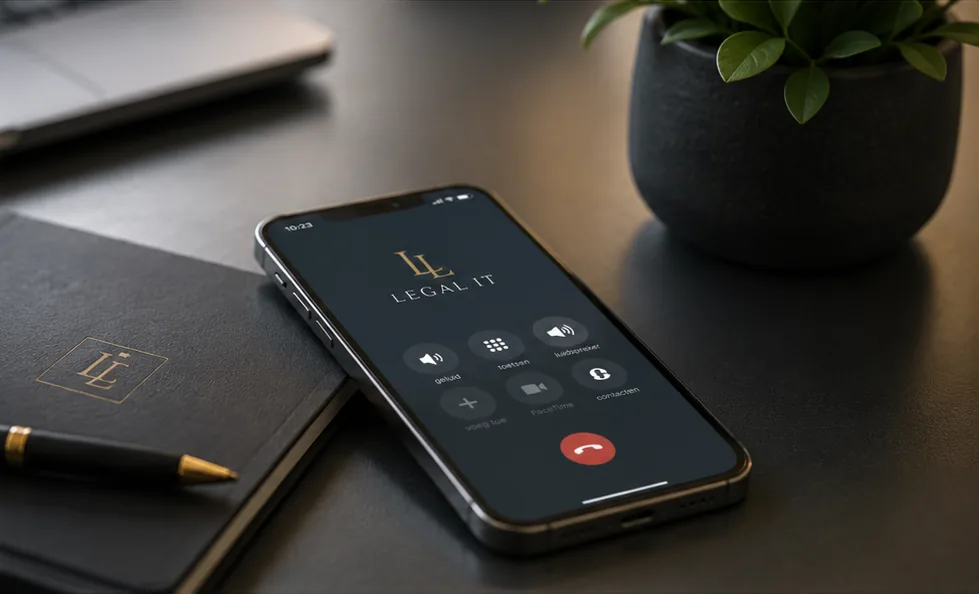 Zakelijke mobiele telefonie voor een notariskantoor