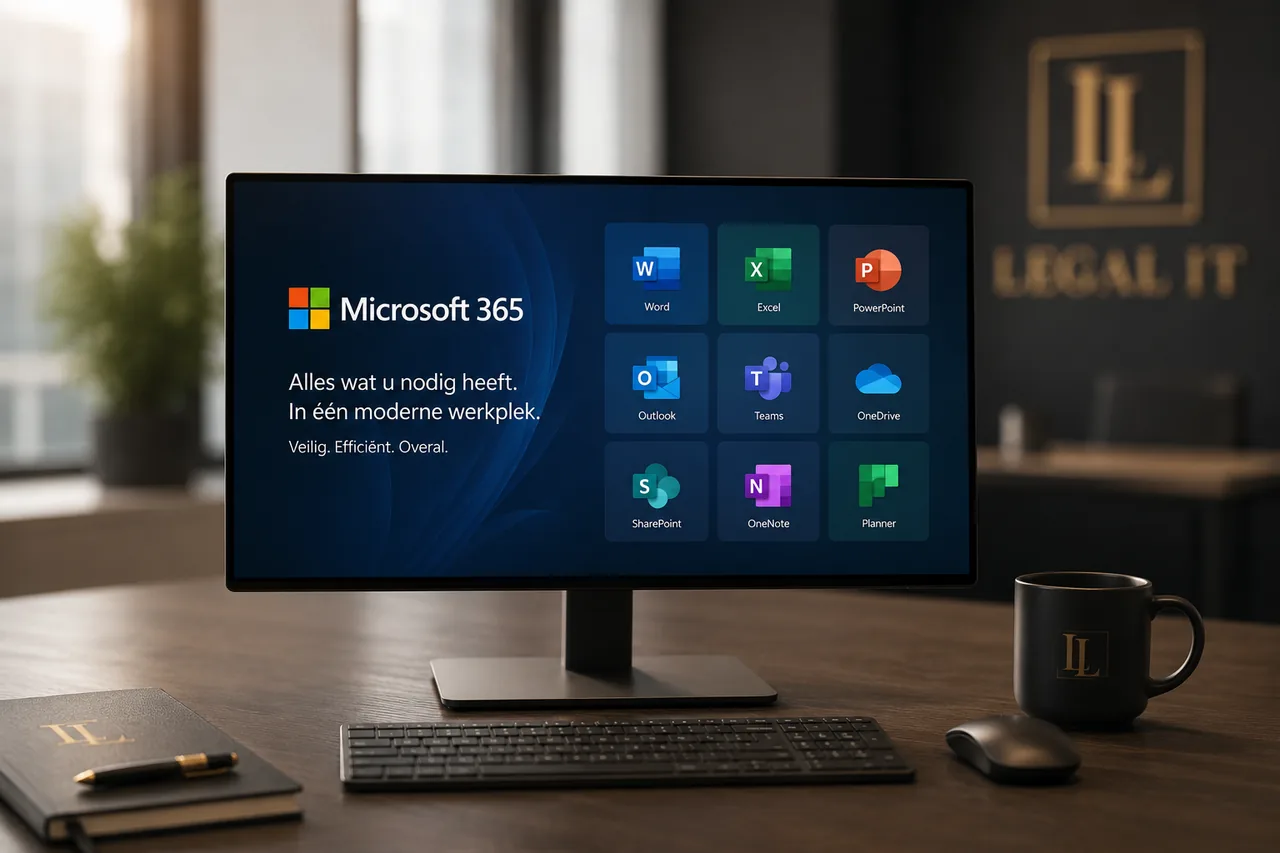 Moderne Microsoft 365-werkplek voor een notariskantoor