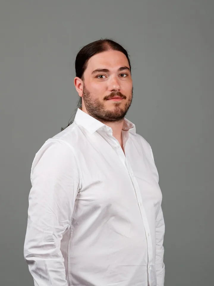 Portret van Mitchell, teamlid bij Legal IT